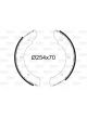 Valeo Parking Brake Shoe Set 254mm