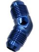 Aeroflow 45 Degree Male Flare Union -6AN With 1/8