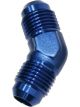 Aeroflow 45 Degree Male Flare Union -12AN Blue