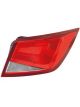 Valeo Combination Rearlight with Bulbs Left and Holder Outer Section