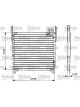 Valeo Condenser 450mm Width 500mm Length 29mm Depth Aluminium