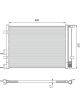 Valeo Air Conditioning Condenser