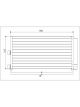 Valeo Condenser R134a 560mm Width 309mm Length 16mm