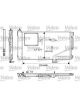 Valeo Air Conditioning Condenser