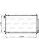 Valeo Air Conditioning Condenser
