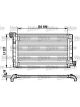 Valeo Condenser R134a w/o Dehumidifier 490mm Width 327mm Length 16mm