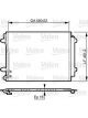 Valeo Condenser R134a w/o Dehumidifier 580mm Width 461mm Length 16mm
