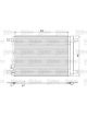 Valeo Condenser with Dryer