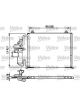 Valeo Condenser R134a with Dryer Front 530mm Width 437mm Length 16mm Depth