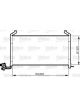 Valeo Condenser w/o Dehumidifier