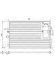 Valeo Air Conditioning Condenser