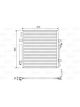 Valeo Air Conditioning Condenser