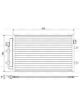 Valeo Air Conditioning Condenser