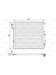 Valeo Air Conditioning Condenser