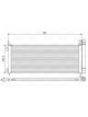 Valeo Air Conditioning Condenser