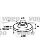 Valeo Disc Brake Rotor (Single) 260mm