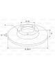 Valeo Disc Brake Rotor (Single) 298.5mm