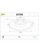 Valeo Disc Brake Rotor (Single) 266mm