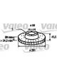 Valeo Disc Brake Rotor (Single) Vented 281mm