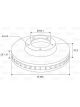 Valeo Brake Rotor (Single) Front Vented