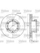 Valeo Brake Rotor (Single) Front Vented