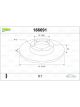 Valeo Disc Brake Rotor (Single) 314.8mm