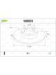 Valeo Disc Brake Rotor (Single) 266mm