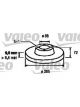 Valeo Disc Brake Rotor (Single) 295mm