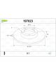 Valeo Disc Brake Rotor (Single) 279.7mm