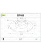 Valeo Disc Brake Rotor (Single) 302mm