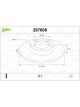 Valeo Brake Rotor (Single) Rear 