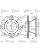 Valeo Brake Rotor (Single) Rear Vented