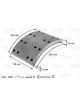 Valeo Drum Brake Lining Kit