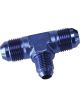 Aeroflow Flare AN Stepped Tee -8AN With -6AN On The Side Blue