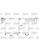 Valeo Evaporator R134a 225mm Width 209mm Length 60mm Depth
