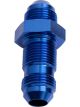 Aeroflow Straight AN Bulkhead -8AN Blue