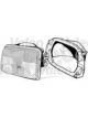 Valeo Headlight Left For Right-Hand Traffic with Low Beam H4 Halogen