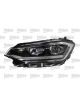 Valeo Headlight Left w/o Bulb For Flashing Light Low Beam LED Electric