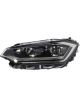 Valeo Headlight Left w/o Bulb For Flashing Light Low Beam LED Electric