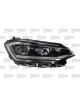 Valeo Headlight Right w/o Bulb For Flashing Light Low Beam LED