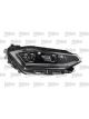 Valeo Headlight Right w/o Bulb For Flashing Light Low Beam LED
