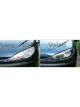 Valeo Headlight Set w/o Servo Motor Left Low Beam H7 White Halogen Blue