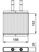 Valeo Heat Exchanger Interior Heating