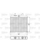 Valeo Heat Exchanger Interior Heating 257mm Width 214mm Length 26mm