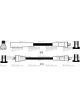 Valeo Ignition Cable Kit Silicone 7mm Dia 450mm Length