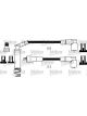 Valeo Ignition Cable Kit