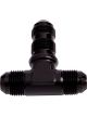 Aeroflow Bulkhead AN Tee -3AN Black Nuts Sold Separately