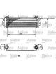 Valeo Oil Cooler Engine Oil 77mm Width 54mm Thick Air Cooled