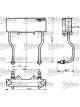 Valeo Oil Cooler Engine Oil Aluminium 72mm Width 34mm Thick