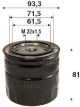 Valeo Oil Filter